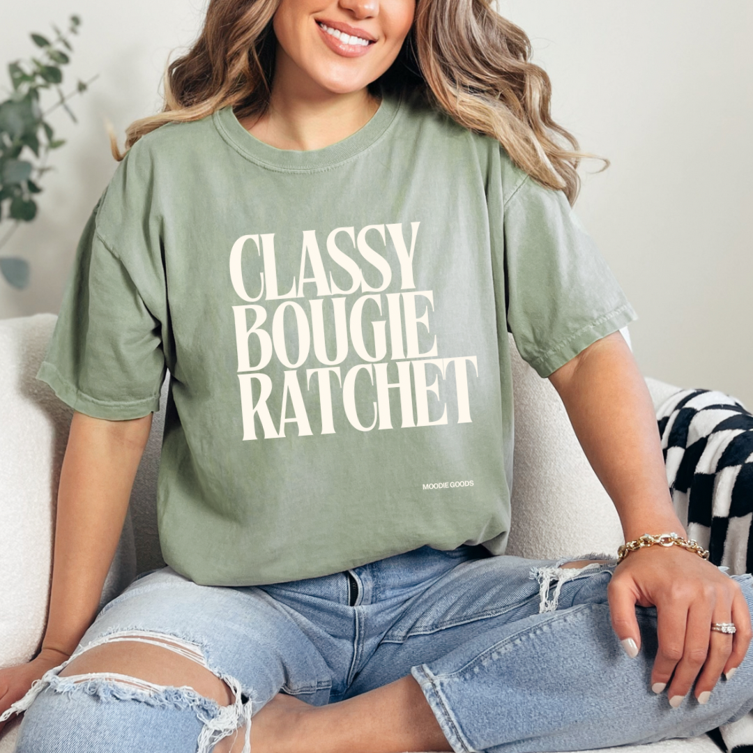 Classy Bougie Ratchet Unisex Garment-Dyed Heavyweight T-shirt